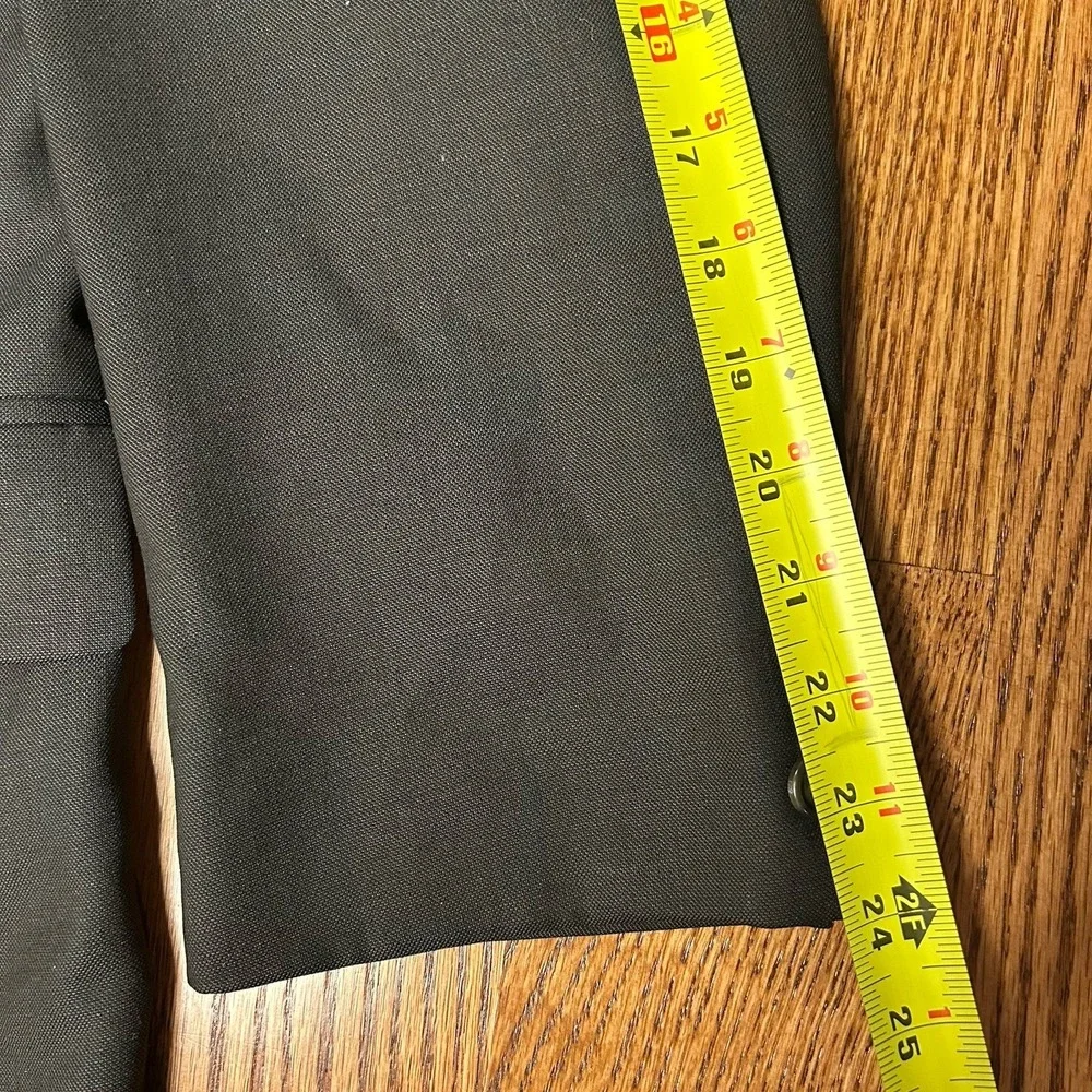 Jos A Bank Mens Blazer Career Suit Single Breasted 42 R Gray Wool Cashmere Blend